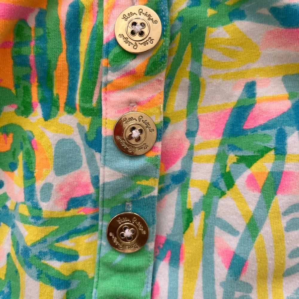 Lilly Pulitzer UPF 50+ Captain Popover Sea Salt And Sun Printed Sweatshirt - Picture 5 of 9